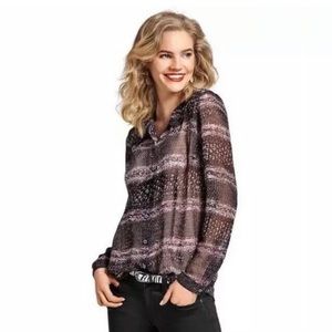 Cabi Paris long sleeve Blouse